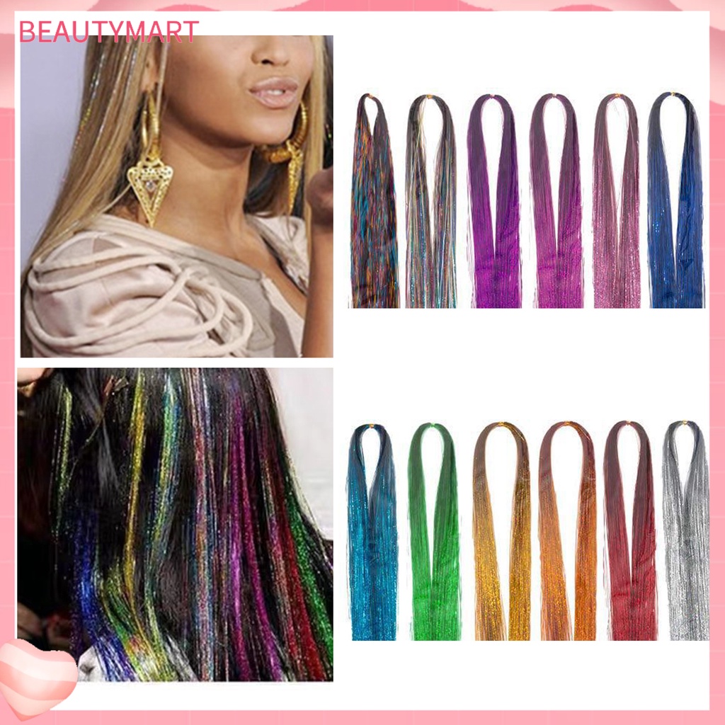 1 Bộ Dụng Cụ Kim Móc Kẹp Tóc Đuôi Chuột DIY Kháng Nhiệt 12 Màu Tùy Chọn