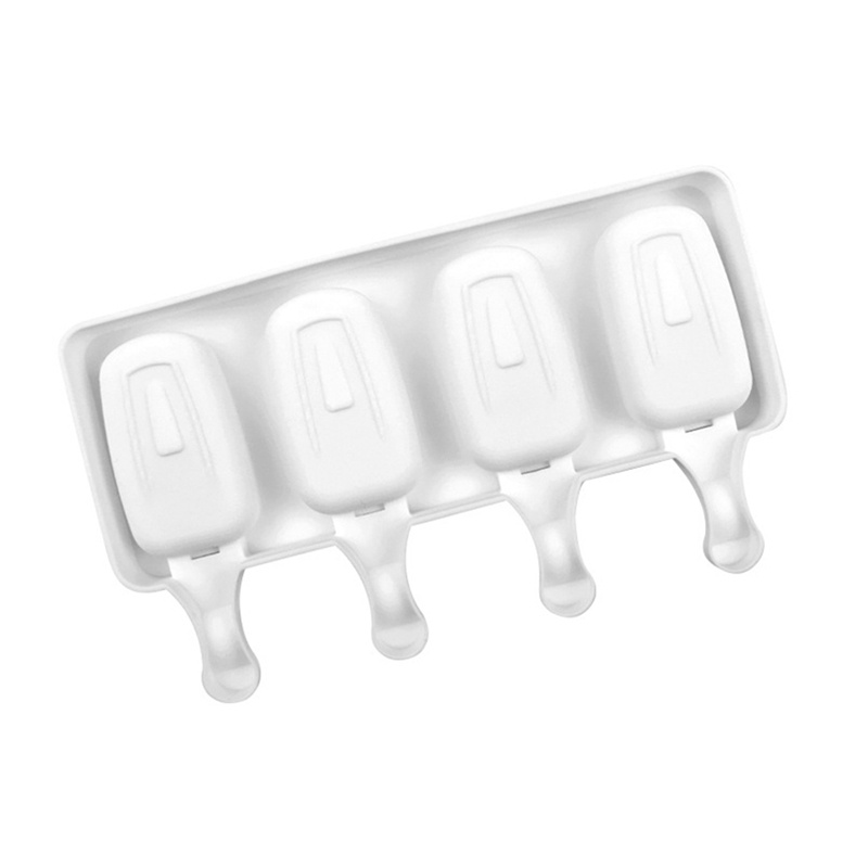 Khuôn Làm Kem 8 Ngăn 4 Ngăn Bằng Silicone