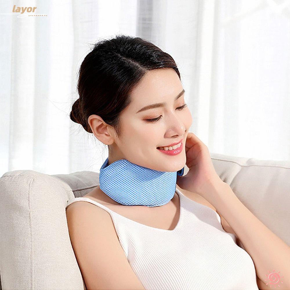 Đai Đeo Cổ Polyethylene Màu Xanh Đen Chống Ngáy Thông Dụng