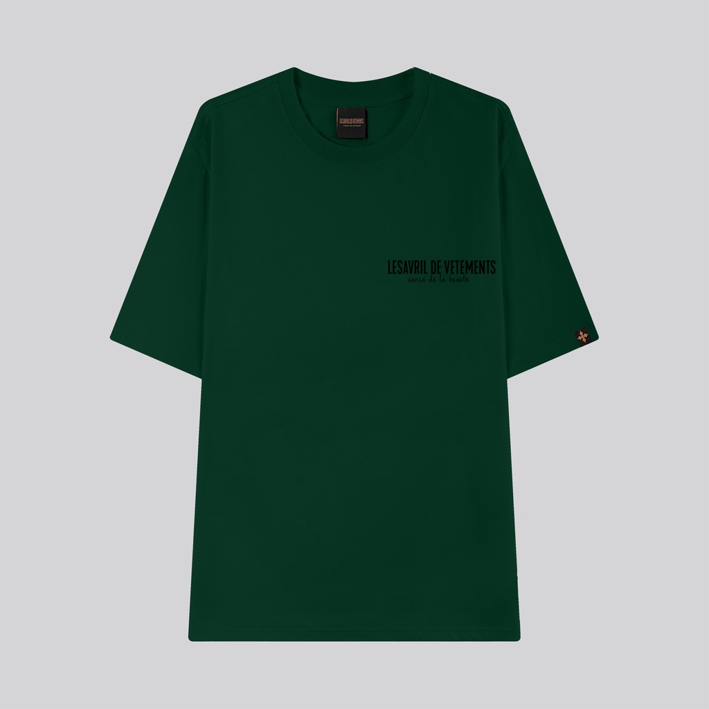 Áo thun Lesavril de Vetements SDLB - Dark Green