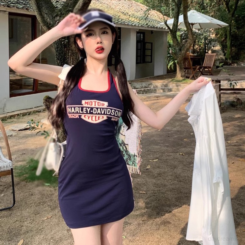 Đầm Ôm Hai Dây Phong Cách Hàn Quốc Quyến Rũ Dành Cho Nữ