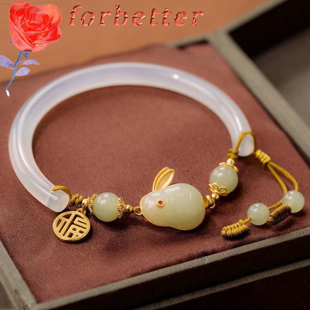 FORBETTER Vòng Tay Phong Cách Hanfu Cổ Điển Thanh Lịch Dành Cho Nữ