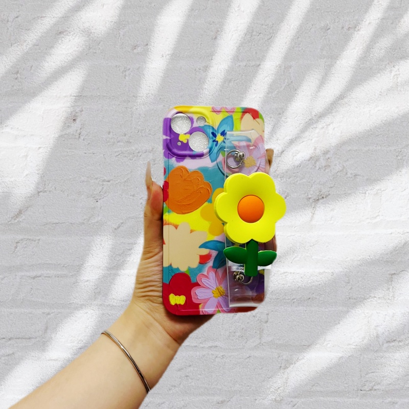 Ốp Điện Thoại Hình Hoa Cho Apple Iphone 11 12 12 Pro 12 Promax 13 13 Pro 13 Promax 14 14 Pro 14 Promax