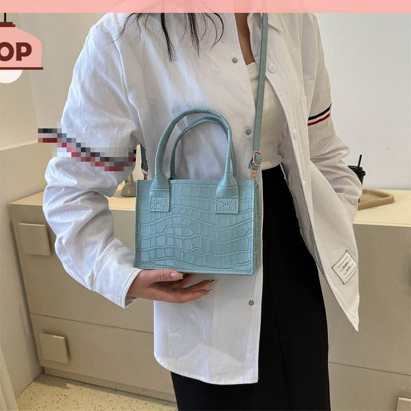 Túi Xách Da PU Họa Tiết Vân Đá Thanh Lịch Cho Nữ