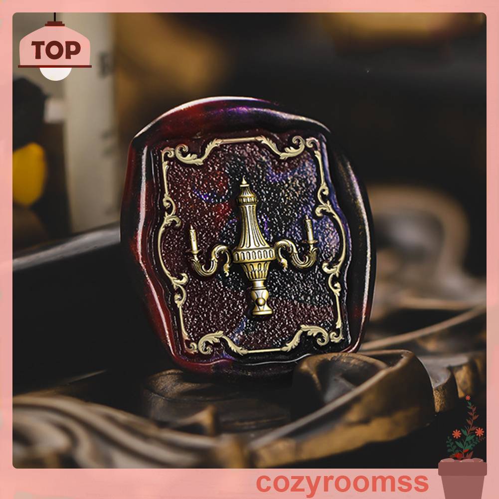 Đầu Tem Đóng Dấu Niêm Phong Thiệp Mời Đám Cưới DIY Phong Cách Retro