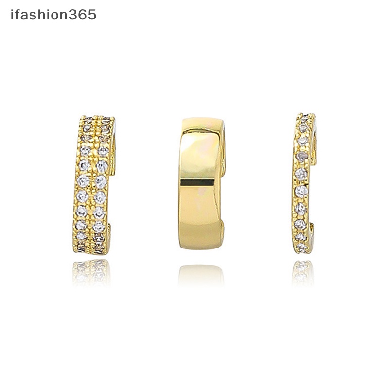 Khuyên Kẹp Vành Tai Đính Đá Zircon Dễ Thương Thời Trang Cho Nữ ifashion365