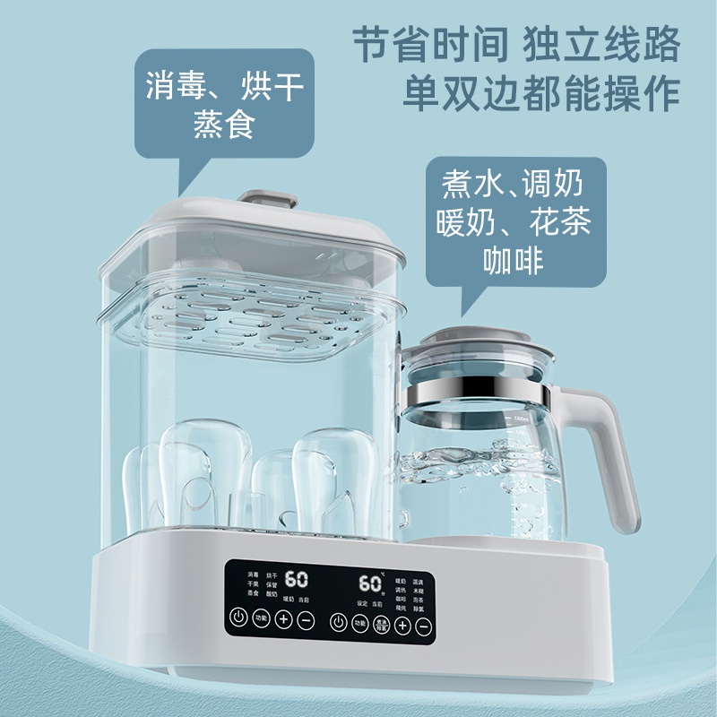 Máy Hâm Nóng Sữa Đa Năng Sáu Trong Một