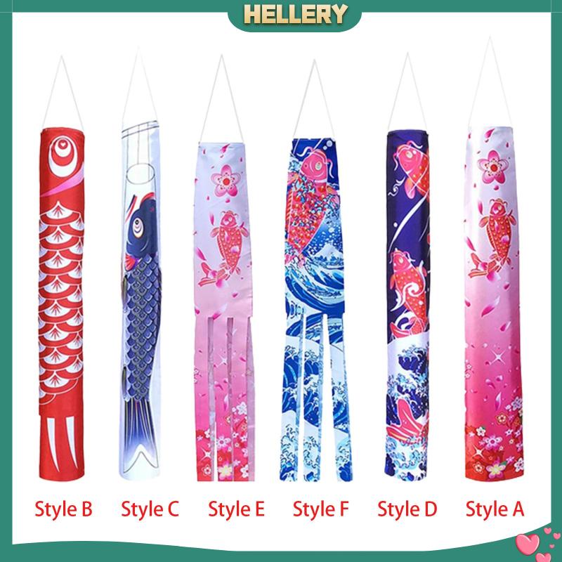 Cờ Treo Tường Hình Cá 140cm Phong Cách Nhật Bản Trang Trí Quán Bar / Sushi