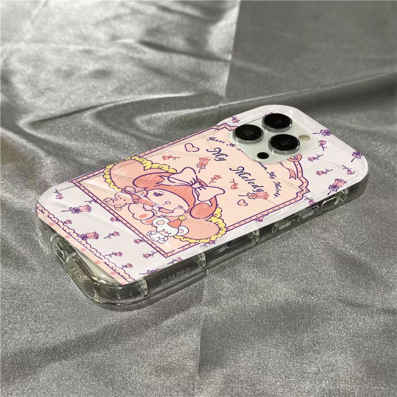 Ốp Điện Thoại Mềm Trong Suốt Họa Tiết Hoa OYO2 1312 Melody Cho iphone14promax 11 / xr 87Plus