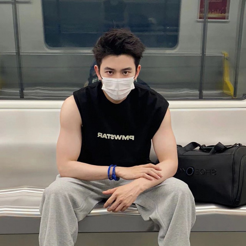 Áo Thun Thể Thao Sát Nách Dáng Rộng Thời Trang Mùa Hè 2023 Mới Cho Nam