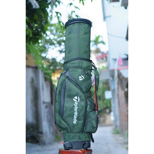 Túi gậy golf có bánh xe, nắp cứng Taylor made - Túi đựng gậy golf nắp cứng, có bánh xe
