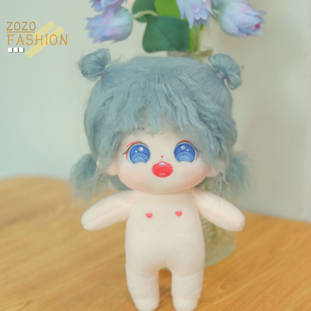 1 Bộ Búp Bê Đồ Chơi Bằng Vải Bông Nhẹ Nhàng Đáng Yêu Trang Trí Nhà Cửa