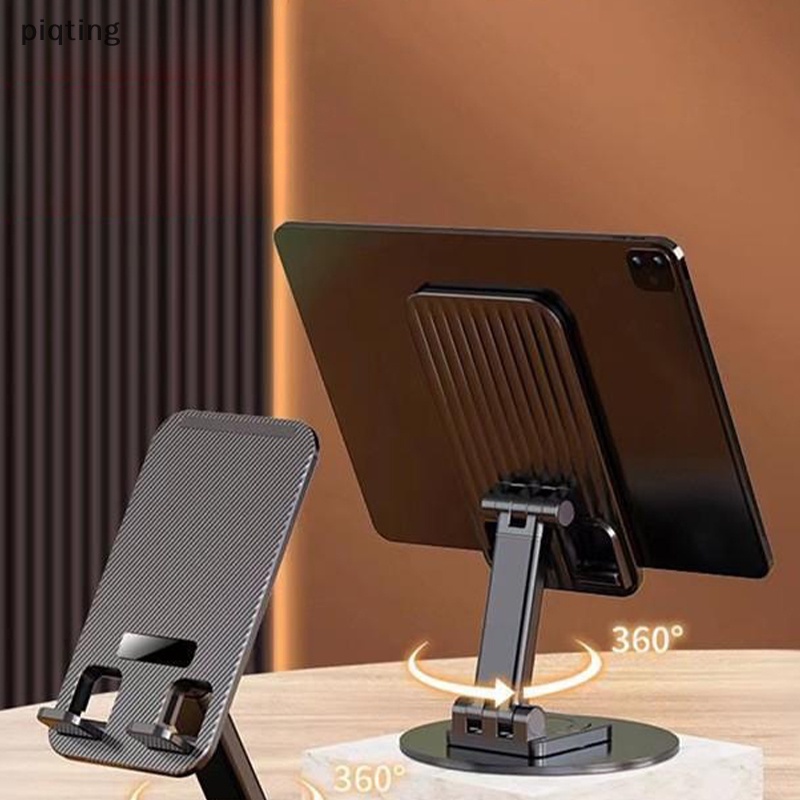 Piqt 360 Độ Chất Lượng Cao Tiện Lợi Dễ Sử Dụng° Giá Đỡ Điện Thoại Để Bàn Bằng Kim Loại Tùy Chỉnh Tiện Dụng
