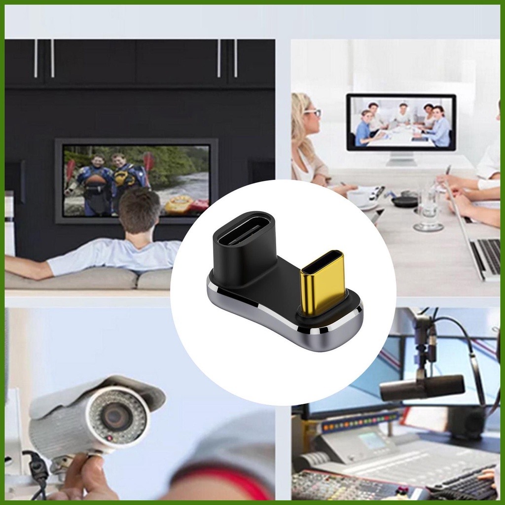 Đầu Nối Dài Chuyển Đổi Góc C Sang Cổng Type-C Cho Máy Hơi Nước / Laptop Rvn Rvn