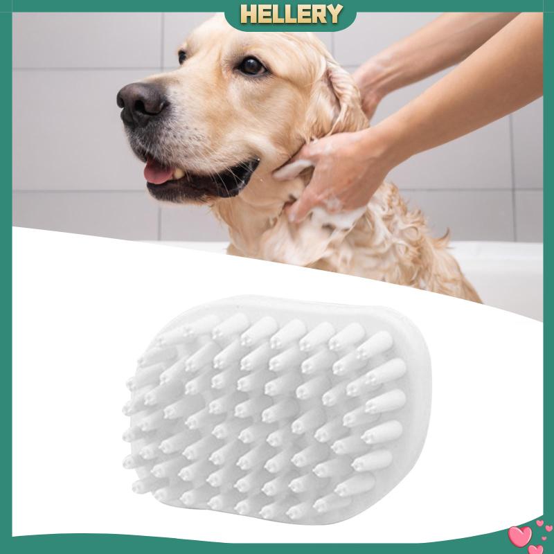 Bàn Chải Massage Tắm Cho Thú Cưng Loại Bỏ Cặn Bọ Chét