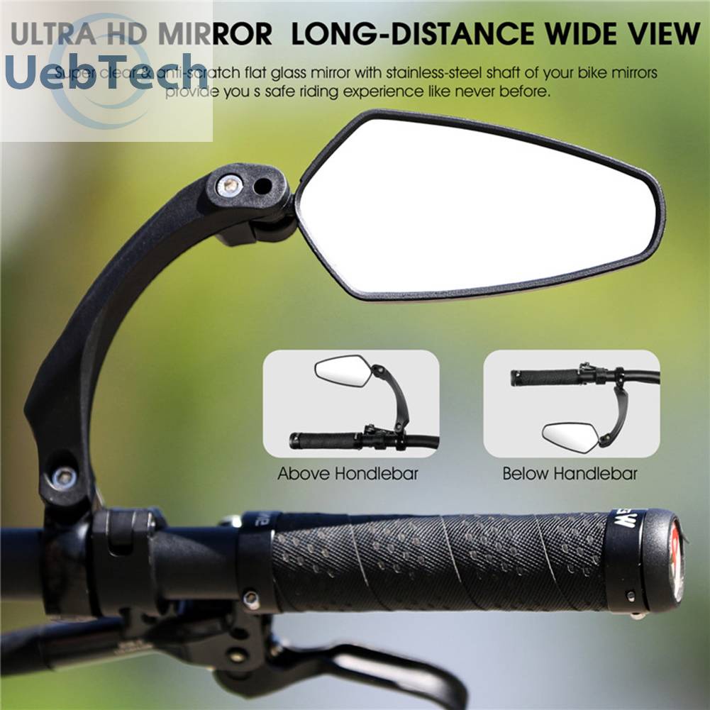 Gương Chiếu Hậu Phản Quang Điều Chỉnh Được Gắn Tay Lái Xe Đạp /