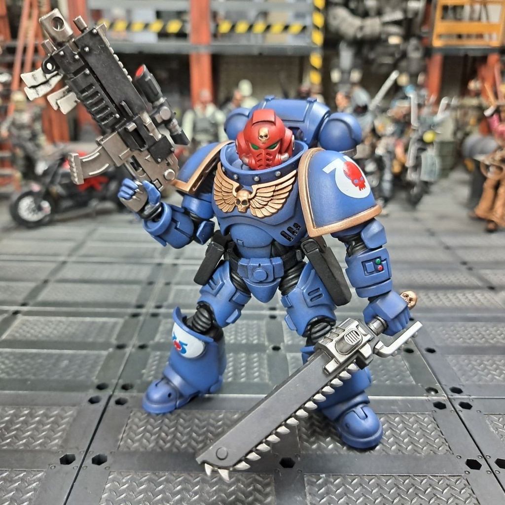 Mô Hình Nhân Vật Chiến Binh Maneus Trong Dark Warhammer