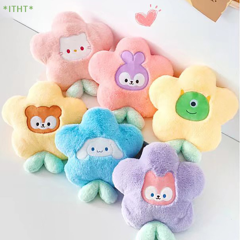 Thú Nhồi Bông Mềm Mại Hình Hoa Đáng Yêu Cho Bé Gái Mới