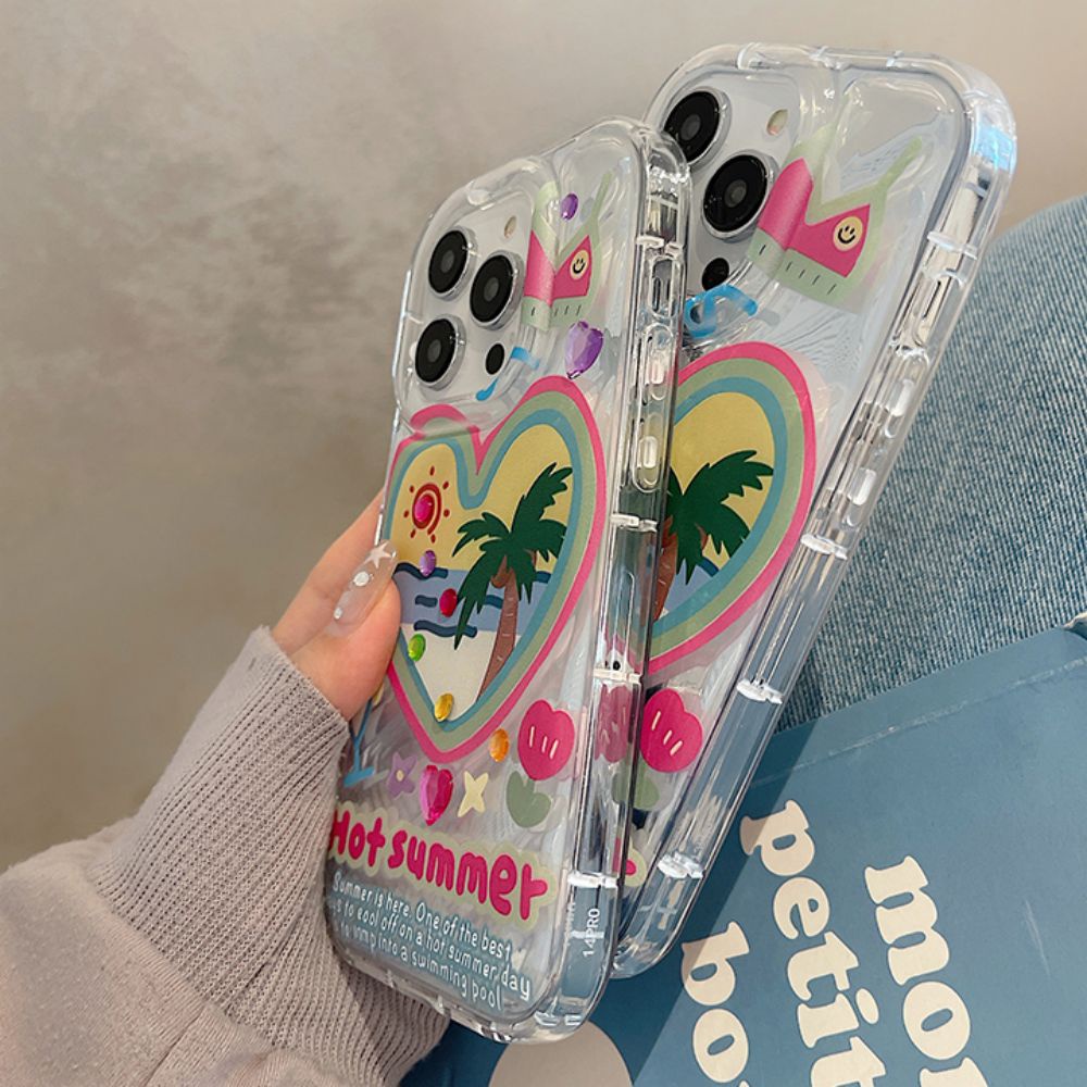 Ốp Điện Thoại TPU Mềm Chống Sốc Chống Bụi Màu Laser Cho IPhone 14 13 12 11 Pro Max X XR 8 7 Plus