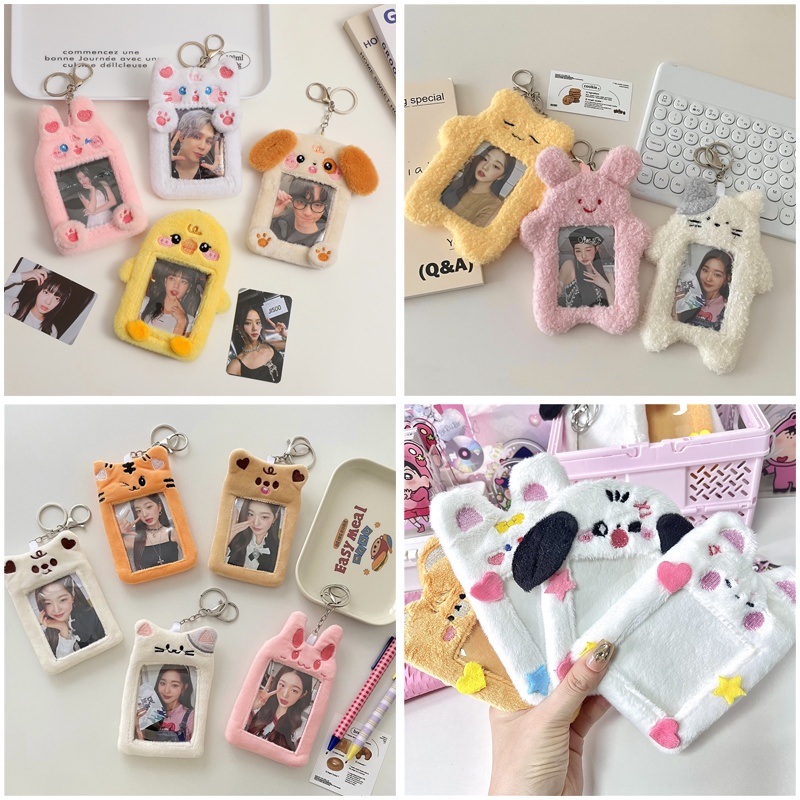 SANRIO Bộ Túi Đựng Thẻ Trưng Bày Polaroid Bằng Lông Nhung album đựng card BTS/BLACKPINalbum ảnh/album