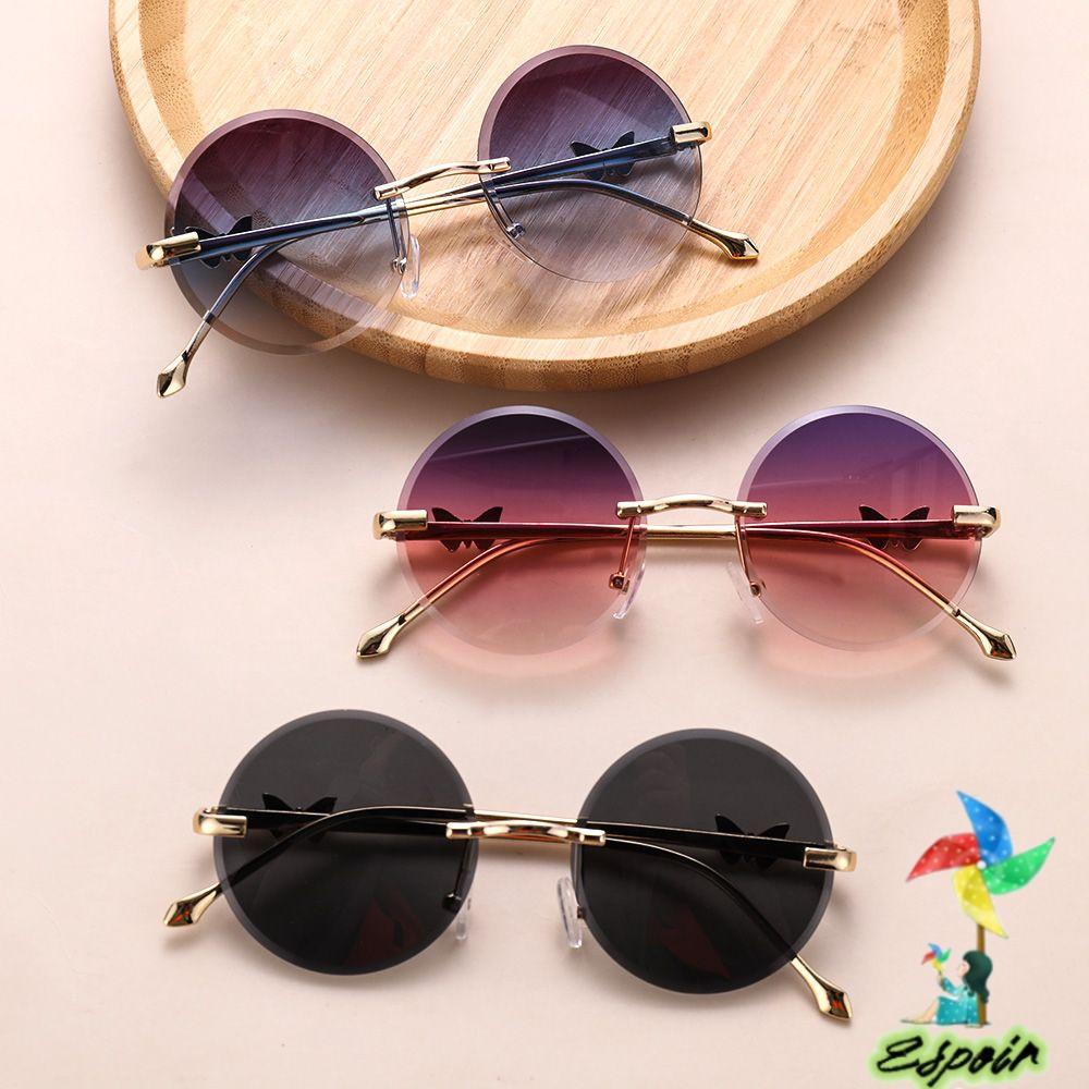 ESPO Kính Mát Nữ Gọng Kim Loại Chống Tia UV400