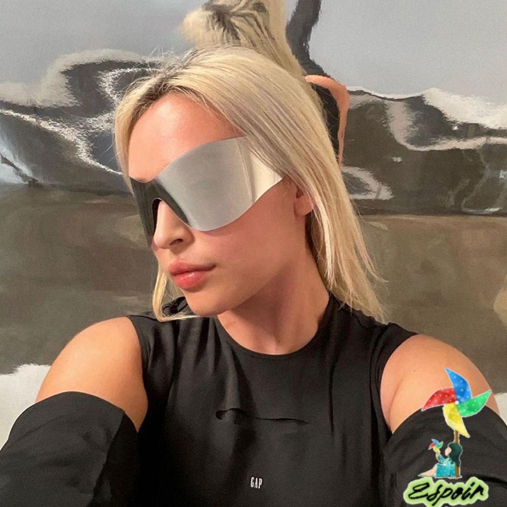 ESPO Kính Râm Thể Thao Y2K Không Viền Phong Cách Vintage