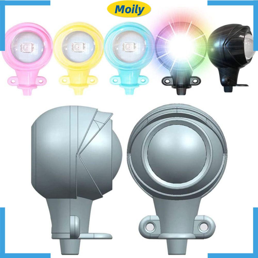 MOILYVN 1 Đèn Pha Sạc USB Dùng Trang Trí Giày Croc