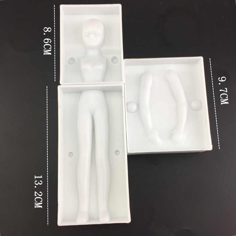 Set 6 Khuôn Làm Bánh Tạo Hình 3D Độc Đáo Tiện Dụng