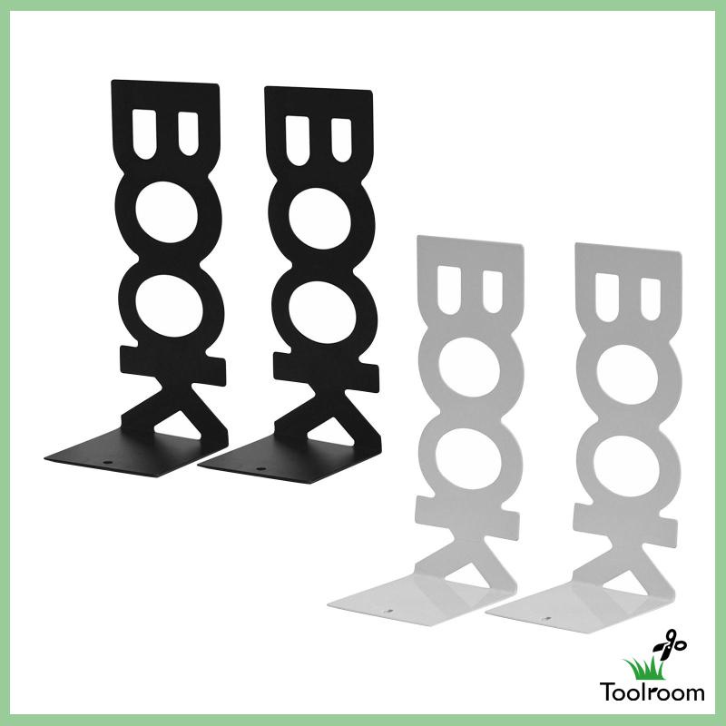 Dụng Cụ Chặn Sách Bằng Kim Loại Màu Đen