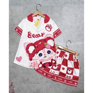 (Chubby Bigsize) Bộ Lụa Đùi in 5D Bigsize 50-95kg