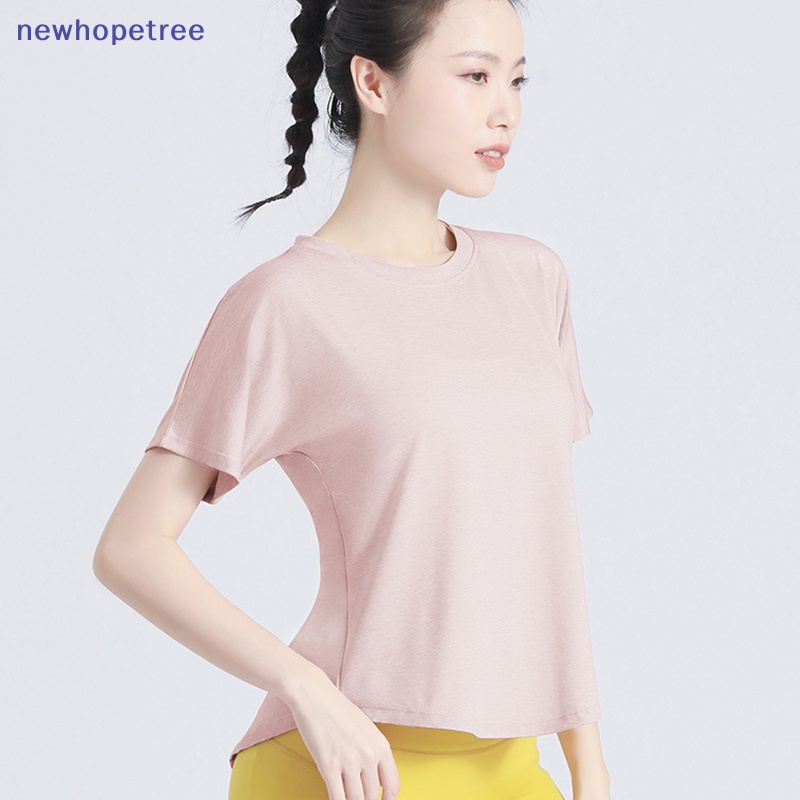 Áo Thun Thể Thao Ngắn Tay Mau Khô Thời Trang Cho Nữ