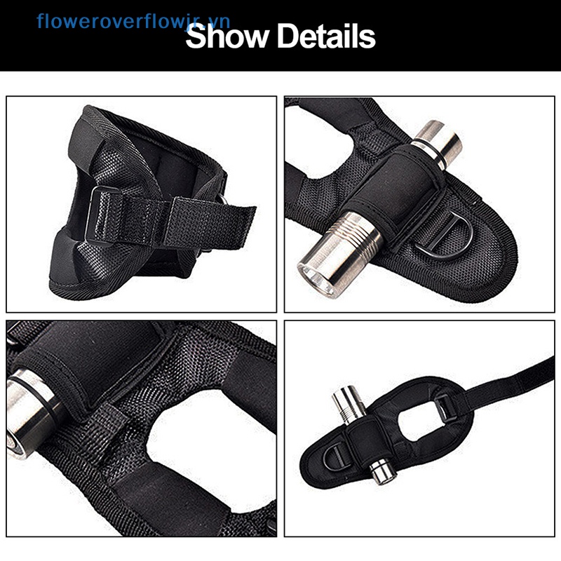 Giá Đỡ Đèn Pin LED Và Găng Tay Lặn Dưới Nước