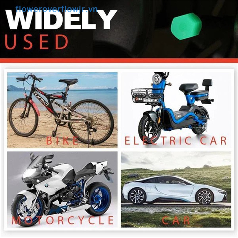 Nắp Van Bánh Xe Dạ Quang Phát Sáng Trong Đêm Độc Đáo