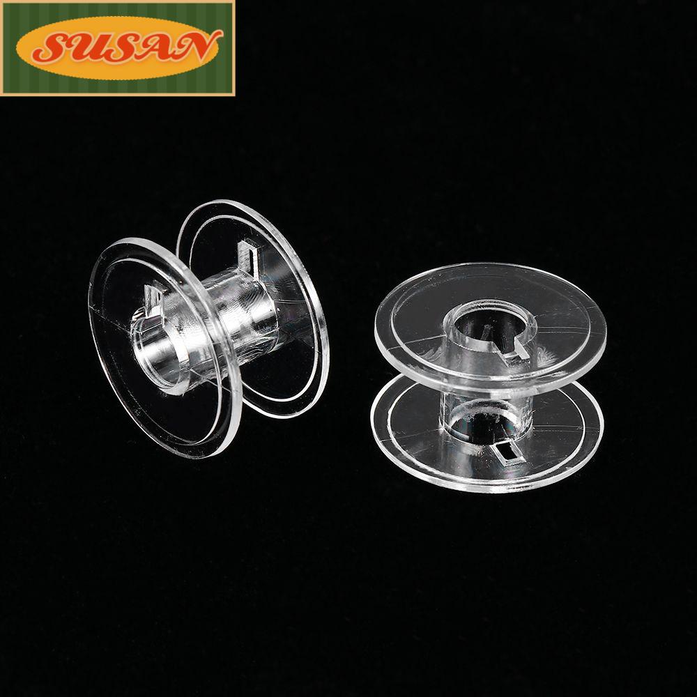 SUSANS Set 10 / 30 Hộp Nhựa Trong Suốt Đựng Cuộn Dây Câu Cá