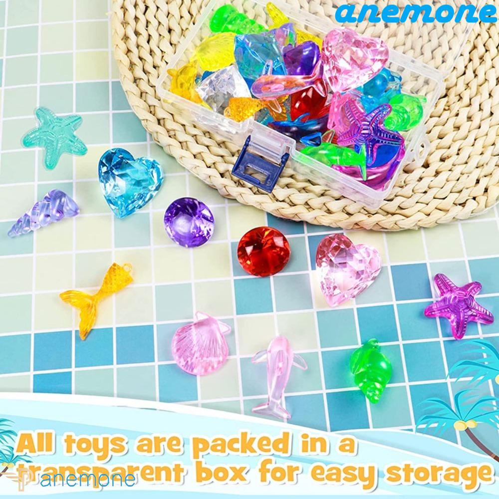 ANEMONE 1 Bộ Đồ Chơi Thợ Lặn Nhiều Màu Sắc Chủ Đề Kho Báu Hải Tặc Cho Bé