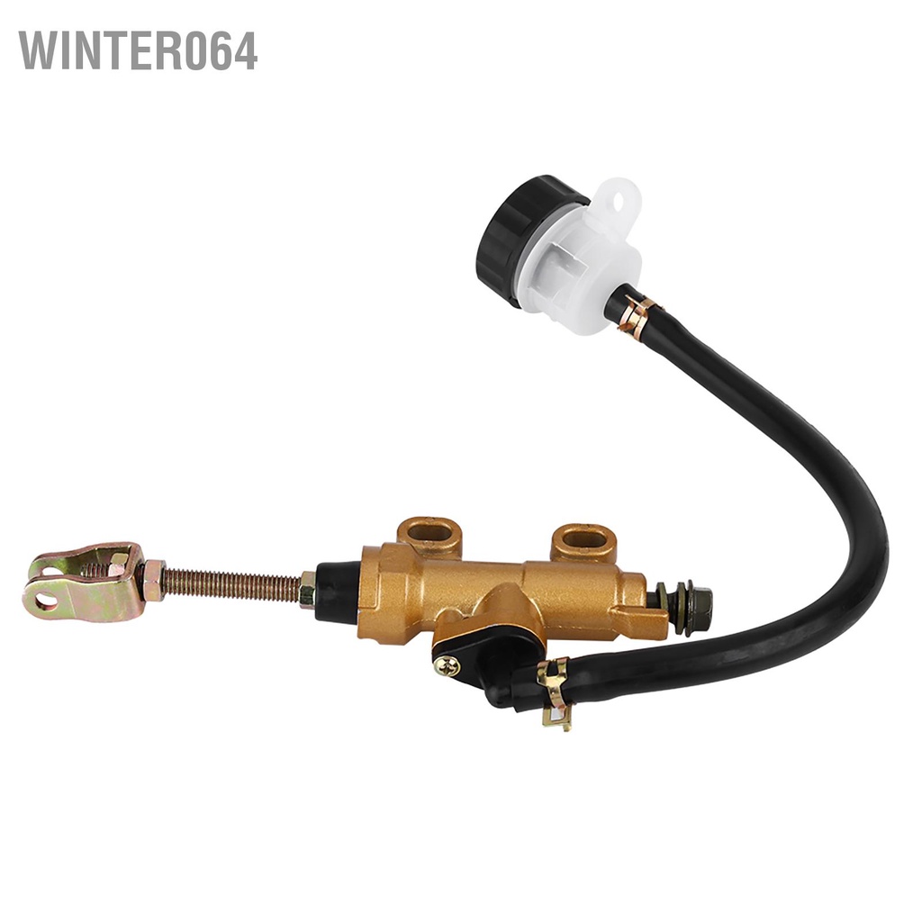 Winter064 Bơm xi lanh chính phanh chân sau đa năng có bình chứa cho xe máy đạp địa hình ATV