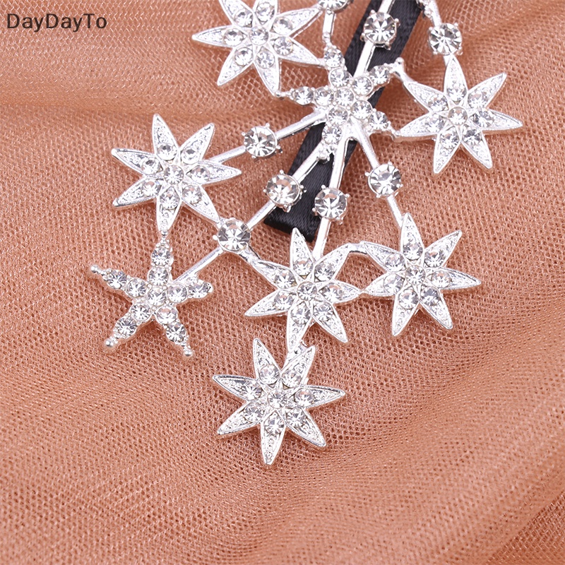 Kẹp Tóc Hình Ngôi Sao Đính Đá Thời Trang Cho Nữ