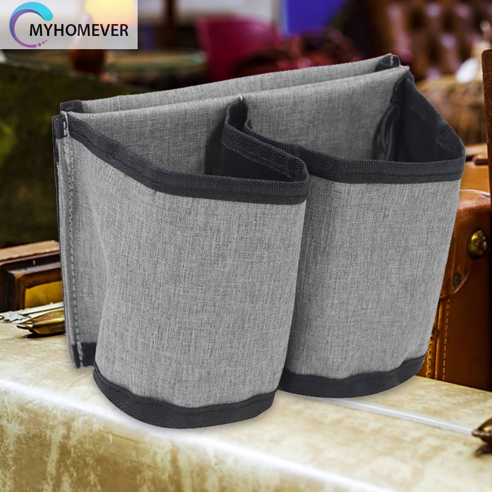 Giá Đỡ Cốc 2 Ngăn Bằng Vải Oxford Thoáng Khí Tiện Dụng Mang Theo Du Lịch