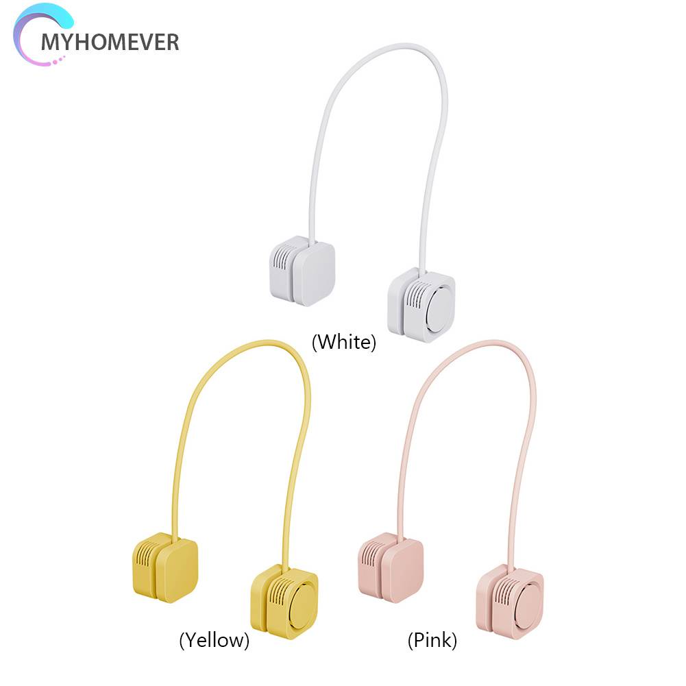 Quạt Làm Mát Đeo Cổ 3 Tốc Độ 1600mAh Có Thể Gấp Gọn Tiện Dụng Cho Gia Đình / Văn