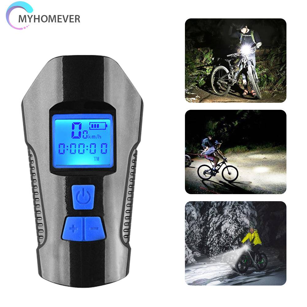 Đèn Pha Xe Đạp Chống Nước Có Thể Sạc Lại Bằng Cổng USB