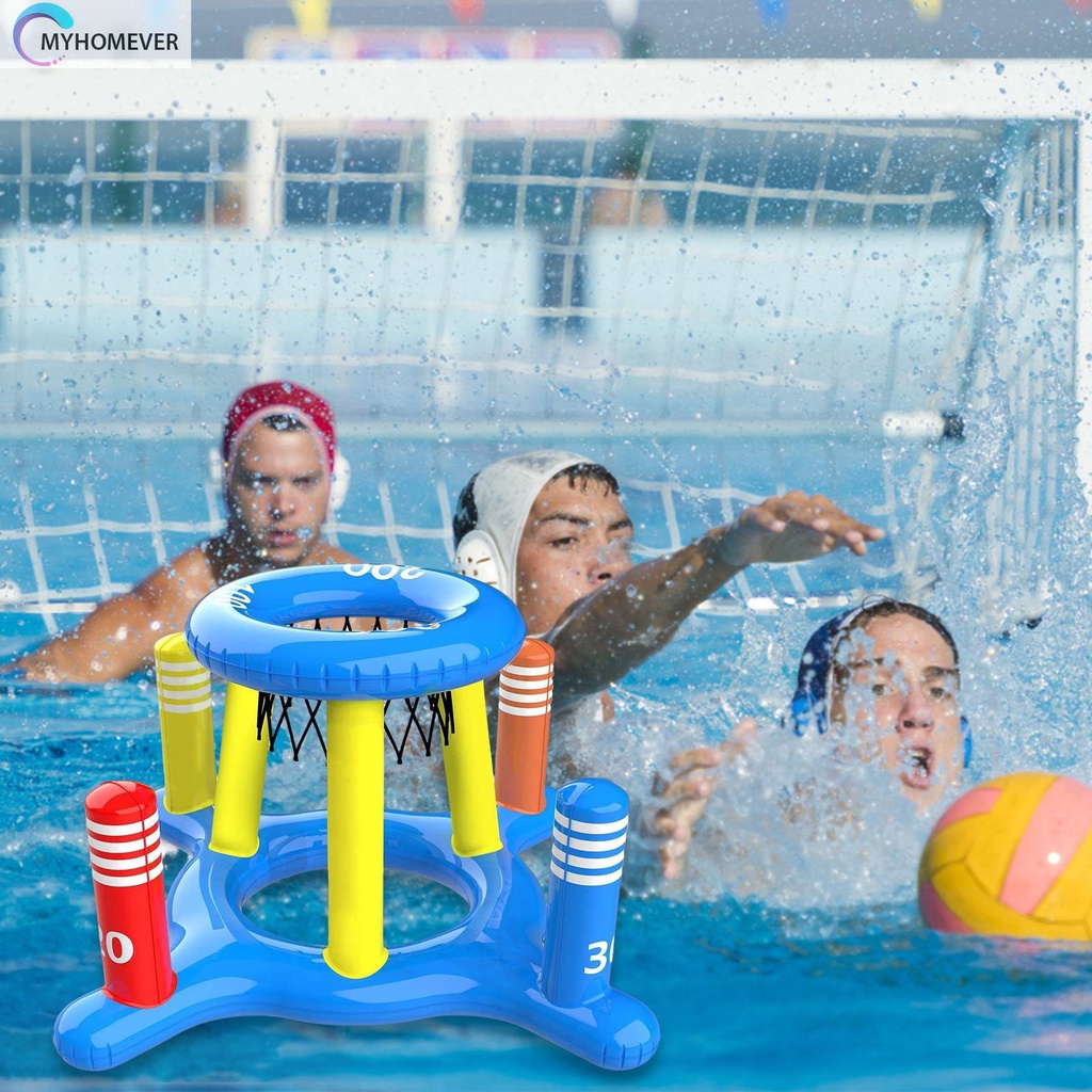 Đồ Chơi Ném Bóng Rổ Bơm Hơi Đứng Bằng PVC Dành Cho Trẻ Em Và Người Lớn