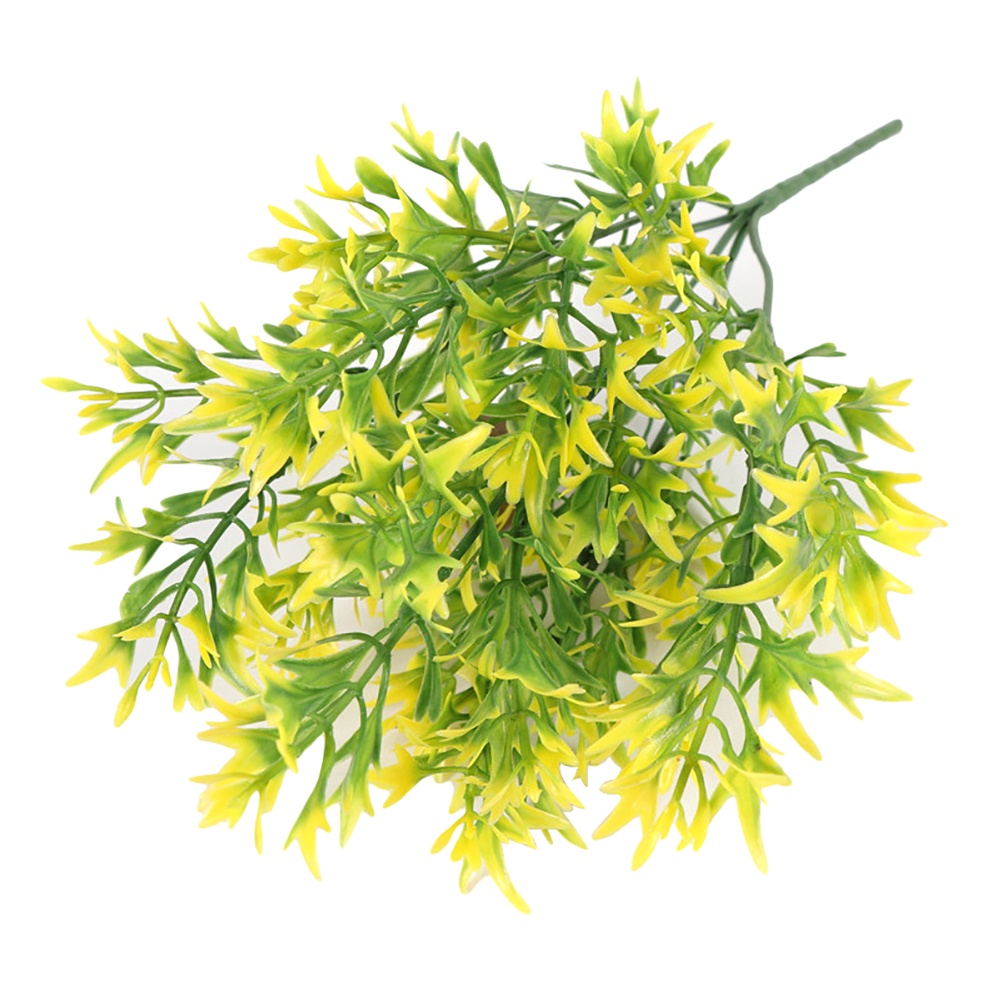 1 Bó Hoa Cỏ Nhân Tạo Có Răng Cưa Nhỏ Trang Trí Nhà Cửa / Khách Sạn / Tiệc Cưới