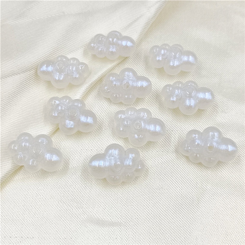 Set 10 Hạt Acrylic Merman Dùng Làm Vòng Tay / Vòng cổ Thời Trang DIY