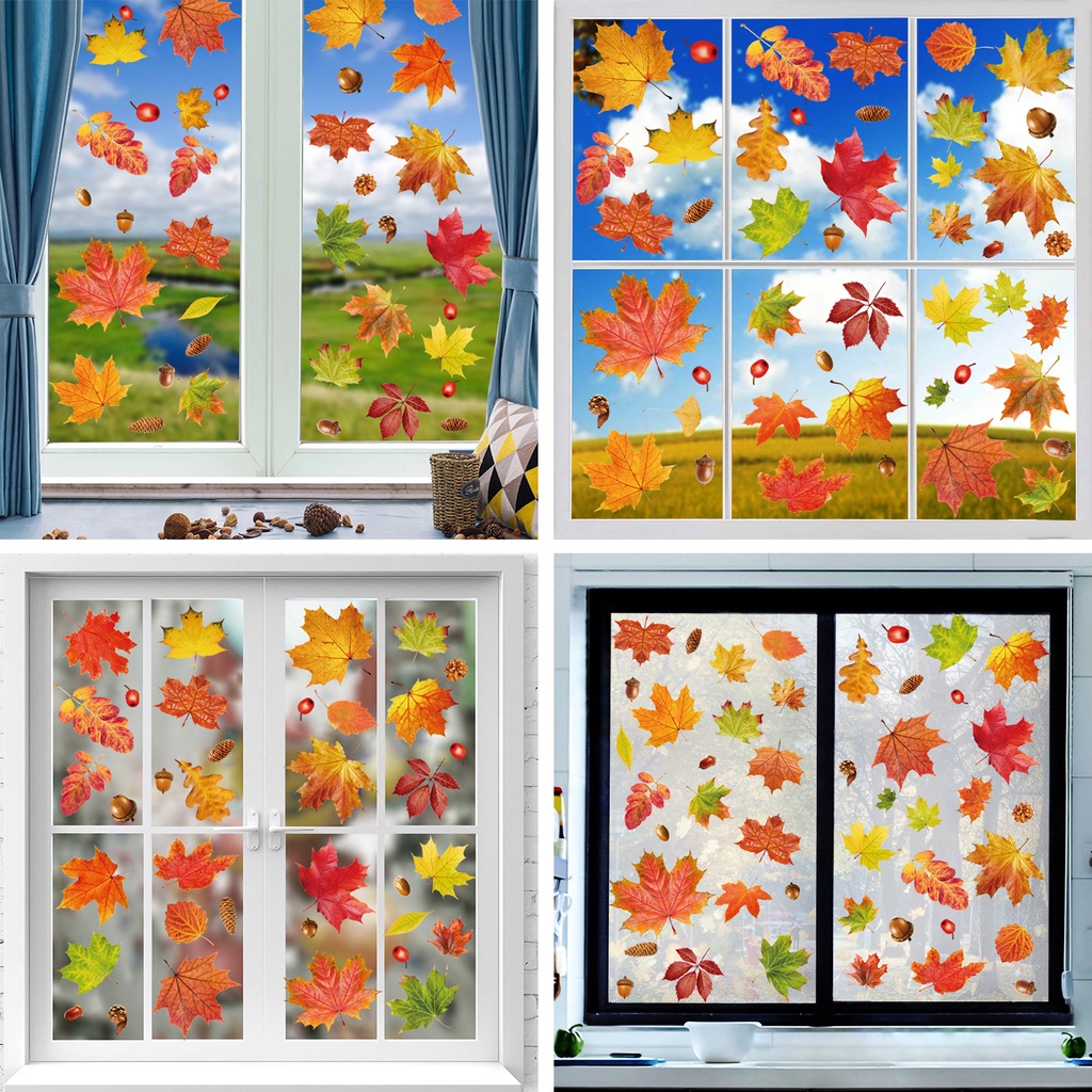 (Bất Ngờ) 6 Miếng Dán Cửa Sổ Chống Tĩnh Điện Có Thể Tái Sử Dụng Cho Phòng Ngủ