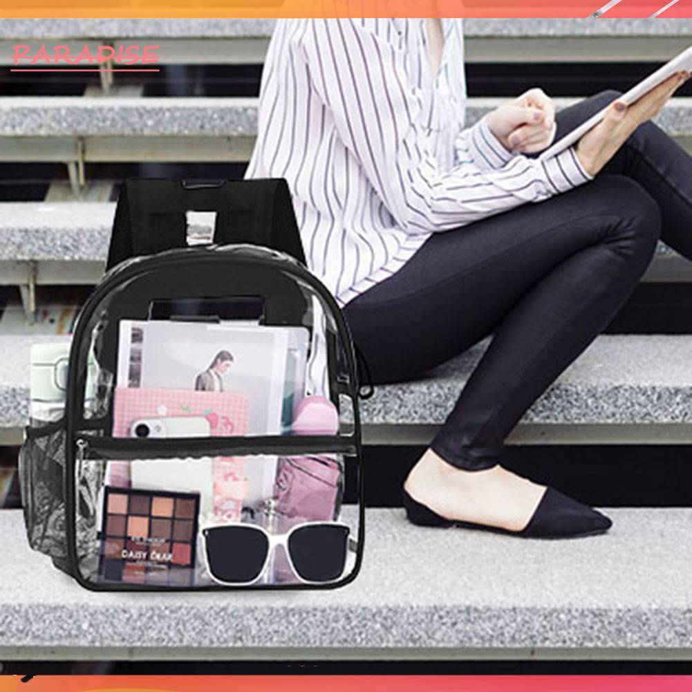 Balo Nhựa PVC Trong Suốt Thời Trang Cho Nữ