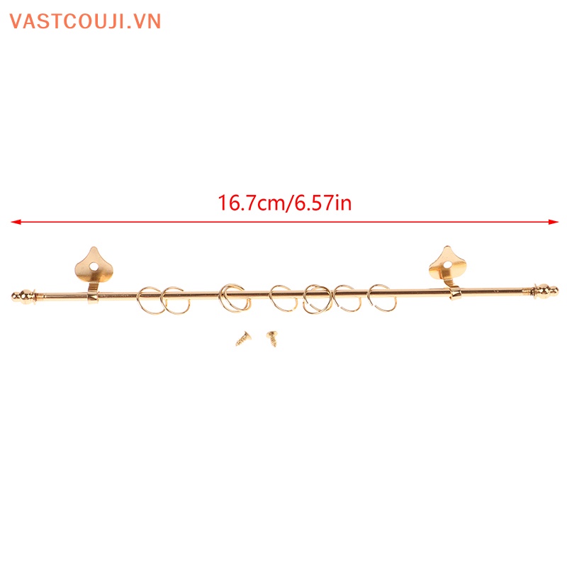 Rèm Cửa Sổ Kim Loại Mạ Vàng Tỷ Lệ 1: 12 Dùng Trang Trí Nhà Búp Bê