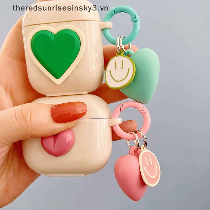 # # Móc Khóa Mặt Dây Chuyền Hình Trái Tim Nhám Sáng Tạo Thời Trang Thích Hợp Làm Quà Tặng Cho Cặp