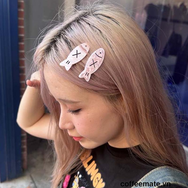 ⚡Kẹp Tóc Hình Xương Cá Nhỏ Dễ Thương Sáng Tạo Phong Cách niche Ngọt Ngào
