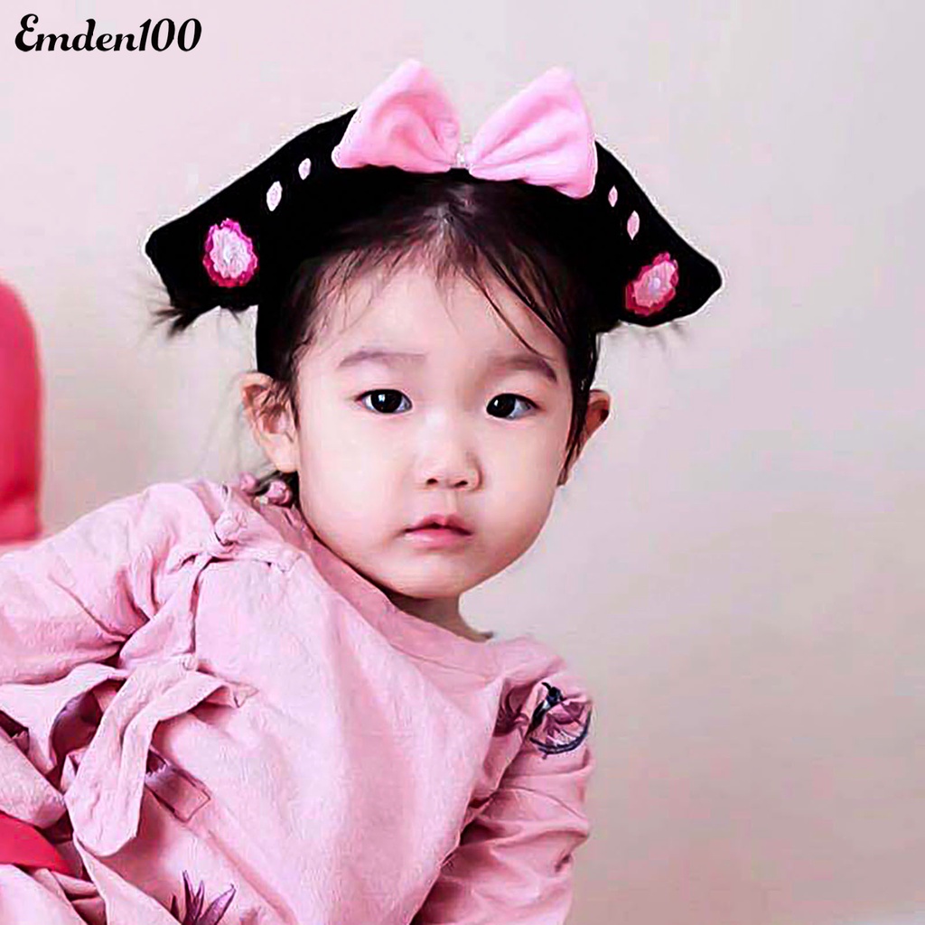 Băng Đô Cài Tóc Đính Hoa Tua Rua Hóa Trang Công Chúa Trung Hoa Cổ Điển