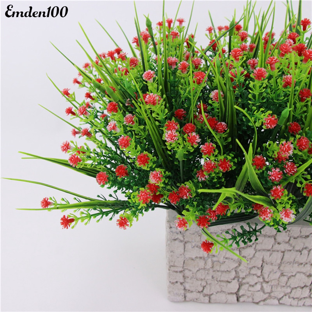 [EMDEN] Bó Hoa Nhân Tạo 5 Nhánh Lâu Trôi Bằng Nhựa Thân Thiện Với Môi Trường Chống Thấm Nước Mô Phỏng Emsbre